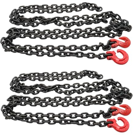 2x SECURA Forstkette 8mm x 5m | GK: 8 | Zugkraft: 4000 kg