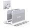 ORICO Support Vertical pour Ordinateur Portable, Réglable Vertical en Aluminium,Laptop Stand Peu encombrant, Bureau Laptop Stand pour MacBook/Surface/Dell/Ordinateur Portable de Jeu - Argent