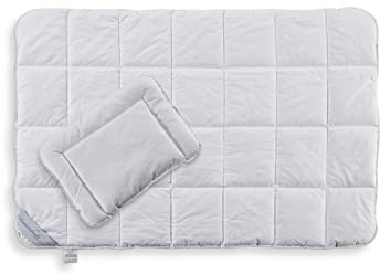 Traumhaft gut schlafen – Bettenset für Babys- und Kinder, Kissen 40x60 cm und Decke 100x135 cm