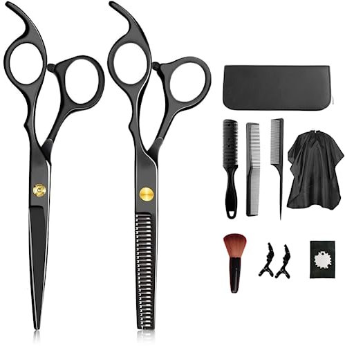 Tijeras De Peluquería Profesionales - Herramientas De Excelencia Para Tu Estilo，11 Piezas