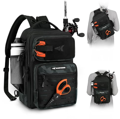 KastKing BlowBak Tactical Sling Tackle Bag-Lightweight Fishing Backpack Storge Fishing Gear and Equipment,Gift for Men