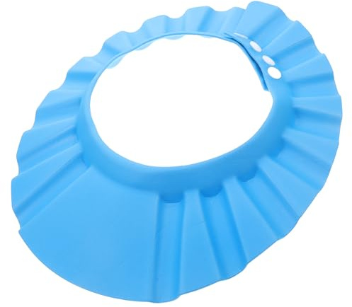 Toyvian Baby Shower Hat Kids Shampoo Shield Bath Time Safety Cap Baby Shampoo Shield Protector Cap Shower Protection Kids Shampoo Visor Hat Kid Shampoo Eye Protection Child Helmet