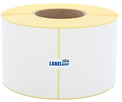 Zebra - Etichette per spedizioni compatibili Z-Perform 1000D, 4 x 6 – 100 x 150 mm, 1.000 etichette termiche su 1 rotolo, DHL, DPD, Fedex, GLS, Hermes, UPS, 76 mm, Perfo.