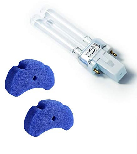 Pisces Compatible Hozelock Easyclear 3000/3000 LV Replacement Foam and Bulb Kit