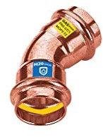 Raccordo Curva 45° Rame 18 Mm A Pressare F/f Frabo