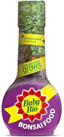 Baby Bio Bonsai Food Plant Feed For Acer Juniper Chinese Elm & Ficus Tree 175ml