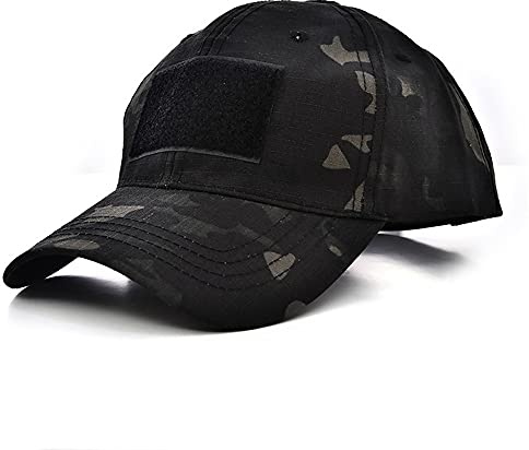 basebollkeps klassisk sport vardaglig solhatt arméfläkt taktisk kardborrband kamouflagehatt (DE/NL/SE/PL, Alfa, One size, 14)
