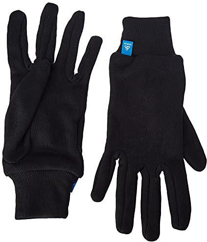 Odlo Kinder Active WARM ECO_762749 Handschuhe, Black, M