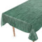 ANRO Tischdecke abwaschbar Wachstuch Wachstuchtischdecke Gartentischdecke Leinen-Optik Pflegeleicht Wasserabweisend 220 x 140 cm (Rechteckig) Grün Schnittkante
