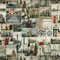 Stoffe Werning Dekostoff Big Citys London - 100% Baumwolle, Stadtmuster, 140 cm Breite, 0,5 Meter, Leinwandbindung, Stoffrolle, Dekostoff