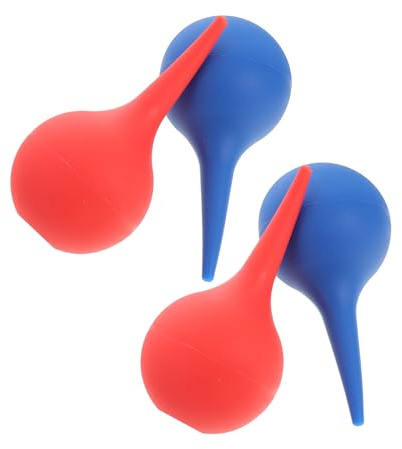 JECOMPRIS 4 Piezas Bombilla De Succión De Goma Oído De Succión De Goma Herramientas De Limpieza De Oídos Para Niños Herramienta De Limpieza Bombillas Bulbo Limpio Caucho Señal De Viento