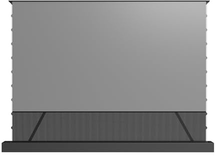 2023 Wupro New Electric Retractable Projector Screen CLR ALR Fixed Frame Anti-Light Projection Device 4K HD Smart TV Screens (CBSP, 92)