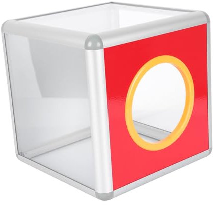 AUTSUPPL 1Stück Transparente Spendenbox für Tombola und Lotterien Wahlurne für Votes Vorschläge und Öffentliche Fundraising-events Praktische Aufbewahrungsbox für Jahrestagungen und Veranstaltungen