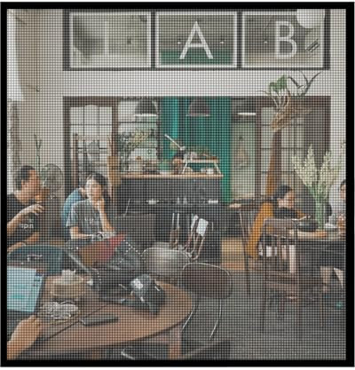 Rouleau Moustiquaire, Toile Moustiquaire Polyester, 100x145cm Filet Anti Moustiques/Anti Mouches/Anti Insectes pour Fenêtre, Indéchirable