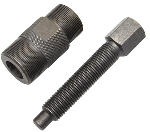 Extractor de volante magnético resistente de 24 mm y 27 mm para scooters JH50 70CC CG125CC de 50-150 CC JH50 70 CC CG125CC para mantenimiento de motocicletas, ATV, desmontaje del volante