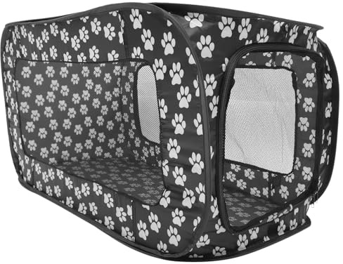 SUPVOX Pet Tent Cat Cage Semi-closed Washable Breathable Indoor Dog Tent for Cat Dog