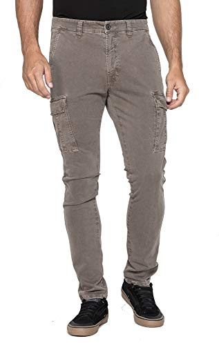 Carrera Jeans - Chino per Uomo, Tinta Unita, Tessuto Elasticizzato (IT 54)