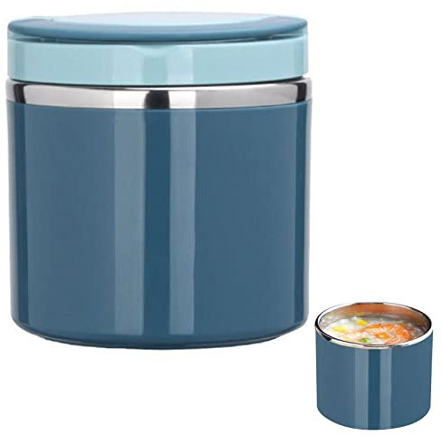 Halatua Boîte à Lunch Isotherme | Alimentaire 1000 ML pour Aliments Chauds | Récipient Thermique avec Couvercle Anti-Fuite et Large Ouverture pour l'école, Le Bureau, Les Pique-niques, Les