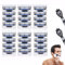 24PCS Mens Razor Blades Refills and 2PCS Handles Compatible with Gillette Mach 3, Washable 3-Layer Shaver Blades Kit for Men Father Boyfriend