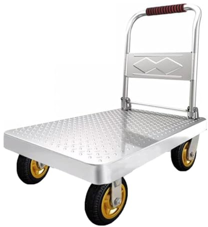 Carrello a Piattaforma Carrello a Piattaforma Pieghevole Carrello a Piattaforma Carrelli per la movimentazione delle Merci da 500 kg Carrello di Consegna Portatile per carico e STO