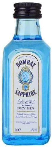 Bombay Sapphire London Dry Gin Miniature 5cl Single Bottle