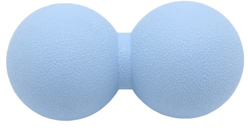 Balle de massage rigide en forme d'arachide - Double boule de massage lacrosse - Rouleau de massage des tissus profonds - Balle de mobilité pour la physiothérapie - Libération myofasciale - Relaxant