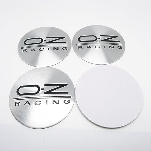 STREHN Auto Radnabenkappen für OZ Racing 55mm M582 Radnabenabdeckung Reifen Felgendeckel Aufkleber Nabenkappen Abzeichen Sticker Zubehör,B