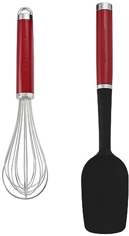 KitchenAid Universal Set da Forno 2 pz con Cucciaio e Frusta – Rosso Impero