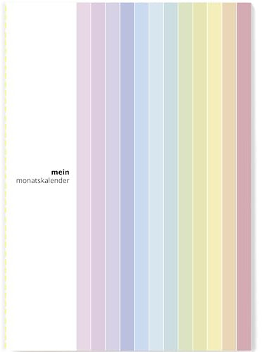 PACKLIST Monatsplaner, Gebundenes Notizbuch - Enthält Jahresprojektplanung, Ziele, Jahresübersicht, Monatsansicht, Notizen - A5-Format, Immer dabei