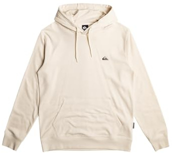 Quiksilver Basic Hoodie Young Men Suéter pulóver, Black, Estándar para Hombre - XS