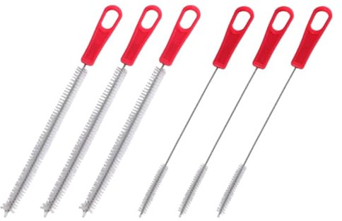 BZVCRTYKL Cepillo for Limpiar Agujeros de raíz - Cepillo de Paja - Cepillo for Huecos - Cepillo de Limpieza Multifuncional for Limpieza de Cocina /303(3 Pair)