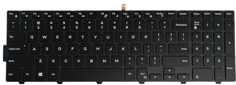Table-King Teclado de Repuesto Retroiluminación con Distribución en EE. UU. para DELL Inspiron 15 3000 5000 3541 3542 3543 3551 3552 3558 3593 3567 5542 5545 5547 5755 5551 5558 5552 5758 5759 5559