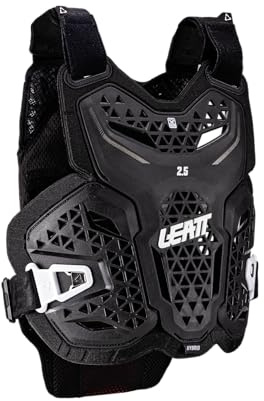 LEATT Pettorina 2.5 Hybrid Junior #L/XL 147-159cm Nero