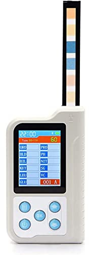 Digital urinanalysator, 11 rutinmässiga urinanalys- och testinstrument med teststickor, urintestremsor för hem för sjukhus