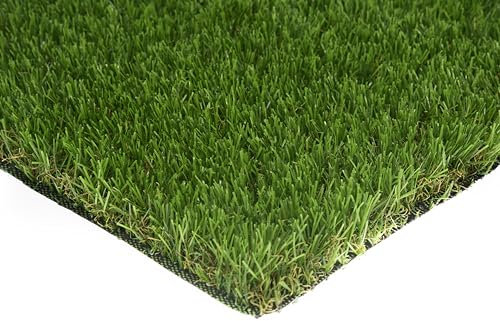 Green Turtle Kunstrasen 30 mm - 200 x 300 cm (6 m²) – Für Balkon, Terrasse oder Garten Outdoor – Natürliche Optik – Hohe Dichte mit 20.000 Fäden/m² – UV-beständig – Mit Drainage – Haustierfreundlich
