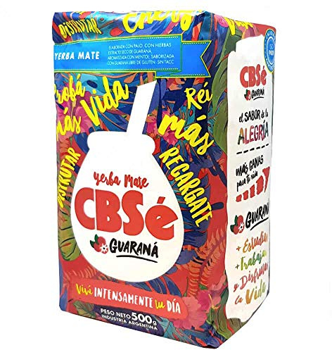 Yerba Mate Tea CBSé Guarana CBS (4 x 500g)