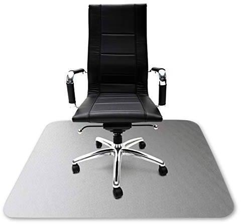 Bodenschutzmatte Clear Style | für Hartboden | Made in Germany | Verschiedene Größen (80 x 80 cm)