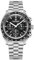 Pagani Design 1701 Herren Professionelle Chronograph Japan VK63 Quarzwerk Mond Armbanduhr Edelstahl 100M Wasserdicht Casual Analog Uhr Datum, Zeiger weiß-schwarz-v3