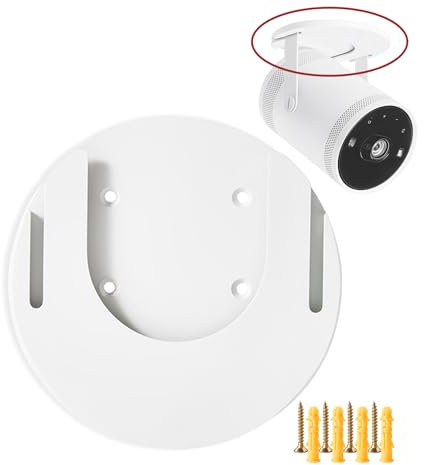 Tjyuze Soporte de pared de estilo libre compatible con Samsung Freestyle Proyector montaje en techo, Freestyle 2 accesorios soporte de montaje en pared, blanco (blanco)