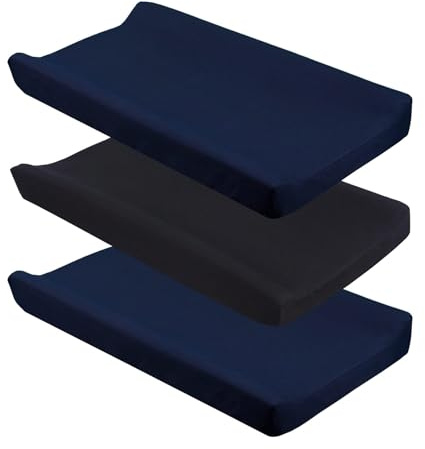 3 pezzi di ricambio per fasciatoio, in cotone elasticizzato, per neonati, unisex, copertura traspirante