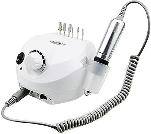 Taladro eléctrico de uñas, fresadora de alta velocidad de 35000 RPM para manicura y pedicura profesional, herramientas de arte de uñas