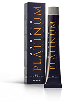 TINTE COLORACIÓN PERMANENTE UTOPIK PLATINUM 7.74 HIPERTIN - 60 ML