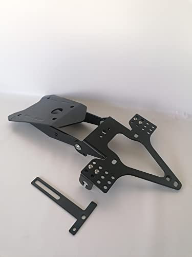 Kennzeichenhalter GroFaTec EVO für Ducati Monster 797 821 1200 S 17-19 Kennzeichenträger Nummernschild Träger Halter kurzes Heck Heckumbau Porta Targa
