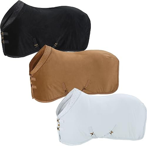 Eskadron Abschwitzdecke Velvet Crystal Platinum23 Größe S, Farbe Cognac