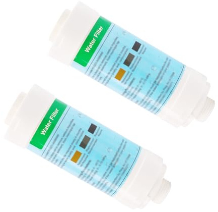 2 x WC-Bidet-Sitz-Wasserfilter, Ersatz für Luxe Bidet NEO 120, 320, 185, 180, 110, elektronische Bidet-Sitze, Filtrationsgewinde, hält bis zu 6 Monate