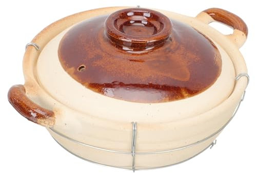 Cabilock Casseruola Per Cucinare Pentola Con Due Manici Casseruola Per Riso E Tagliatelle Pentole Per Stufati Pentola Da Cucina Pentole Per Stufato Di Pollo Zuppa Di Riso