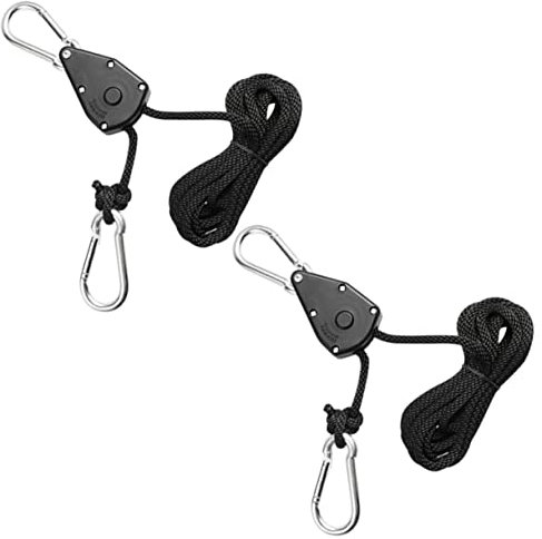 BESPORTBLE Corde De Levage Réglable Pour Plantes Accroche Légère Avec Poulie Pour Suspendre Et Ajuster Facilement Les Lampes De Culture