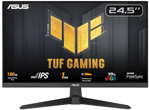 ASUS TUF Gaming VG259Q3A Computerbildschirm 62,2 cm (24.5) 1920 x 1080 Pixel Full HD LED Schwarz (90LM09N0-B01170)