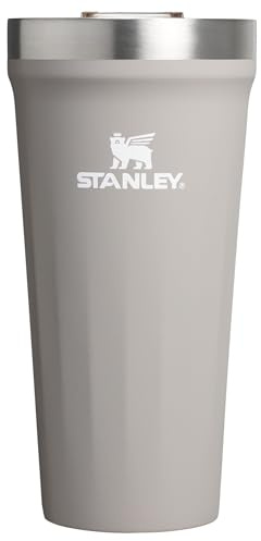 STANLEY Everyday Tumbler 20 oz | Press Fit Drink Through Lid | Beverage, Coffee, and Cocktail Cup | Insulated Stainless Steel Wine Glass | BPA-Free | Ash