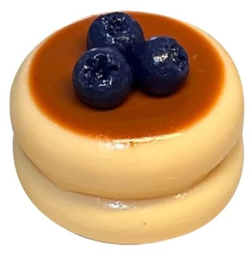 Tårtklämleksak, fidgetverktyg, stressminskning med mjuk, soufflé-form med rolig design, 6 x 6,8 x 4,76 x 1,97 tum stora lektillbehör, sensoriska underhållningsleksaker för arbetare